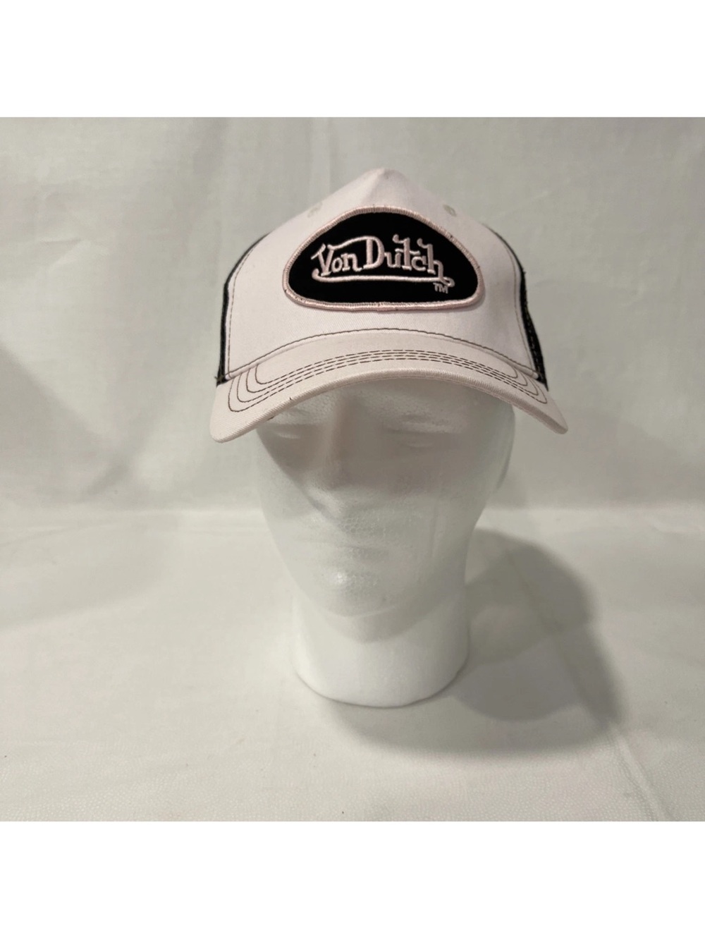 Von Dutch Pink and Black Trucker Cap